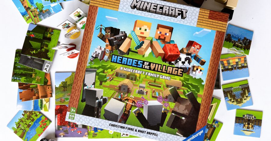 Ravensburger Minecraft: Heroes of the Village Family Game